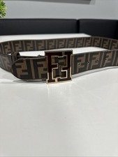 Cintura uomo Fendi marrone