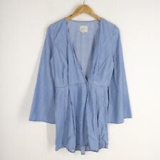 Abito Guess Taglia XS Donna Logo Comodo Cotone  Pratico Tinta Unita Blu Woman