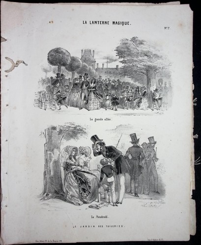 Lithographie lanterne - lithographie,