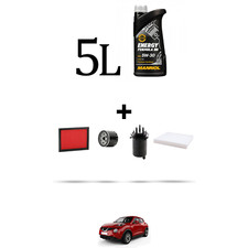 HOFFCAR Kit tagliando 4 FILTRI