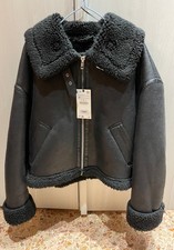 Zara Bomber Cropped Ecopelle +