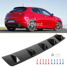 Per Alfa Romeo Giulietta Paraurti Posteriore Lucido Spoiler Splitter Diffusore Posteriore