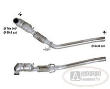 DFC catalyst VW Golf V 1.9TDi
