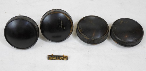 Lot bouton bakelite logo - bouton, +