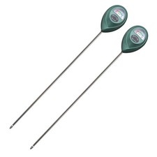 Misuratore del Suolo Igrometro Misurazione Umidità del Suolo x2 Misuratori Orto