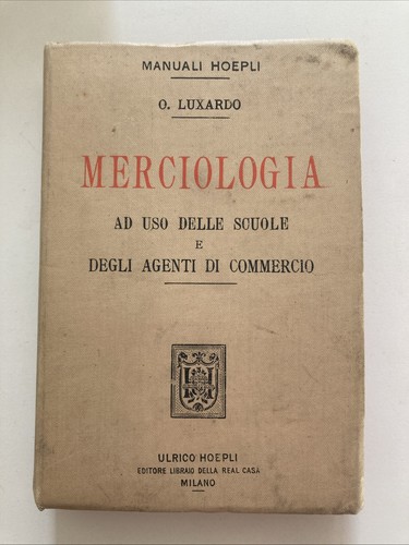 Manuali hoepli merciologia - -,