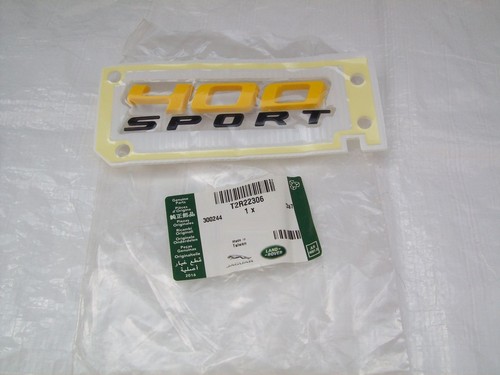Jaguar 400 sport emblema - xf,