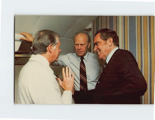 Cartolina richard nixon - cartolina, gerald