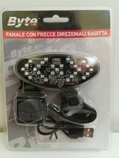Frecce direzionali + luce posteriore senza fili sottosella Sagitta bici MTB