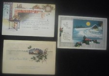 3 US CARD  - BUON ANNO - PRIMO