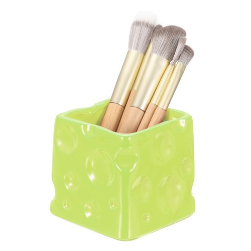 Ceramic makeup brush holder - ceramic,
