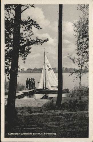 Arendsee altmark bootssteg - altmark,