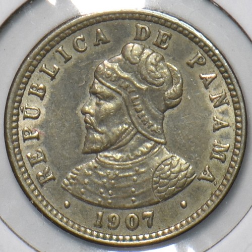Panama 1907 centesimo - panama, 1/2