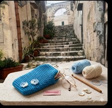 Porta Occhiali Crochet Fatto a