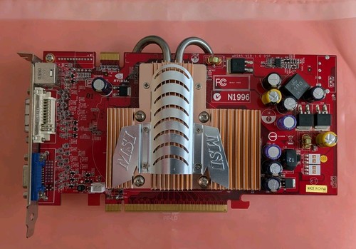 Msi nvidia geforce 6600gt - msi,
