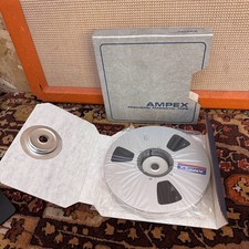 NOS Nuovo Vecchio Stock Vintage Anni 80 Ampex 797 1" x 10,5" Nastro Registrazione Reel to Reel