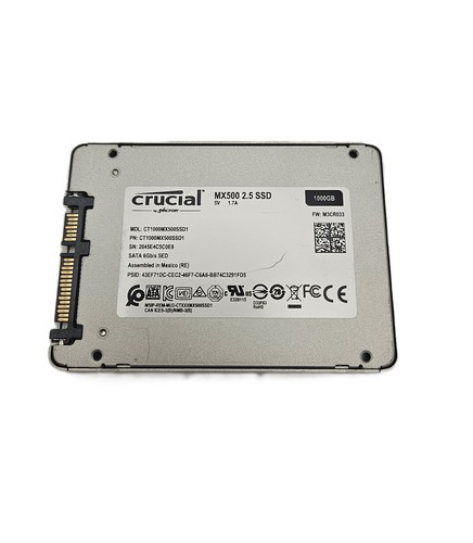 Ssd sata crucial mx500 1tb - sata,