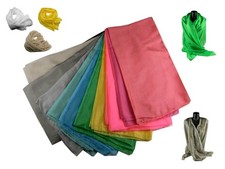 Stole eleganti fluo raso seta