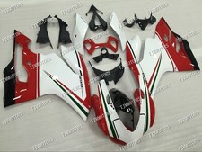 Per Ducati 1199/899 2012-2014 Kit Carena Carrozzeria Stampo Iniezione ABS Rosso Bianco