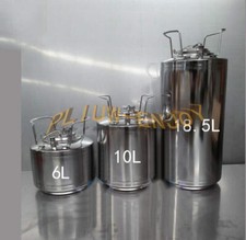 Fusto fermentatore portatile acciaio inox 6L/10L/18,5L birra vino birra in casa
