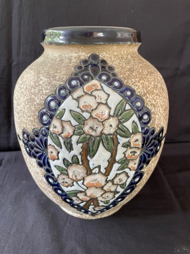 Vaso arte deco firmato - vaso, d'arte