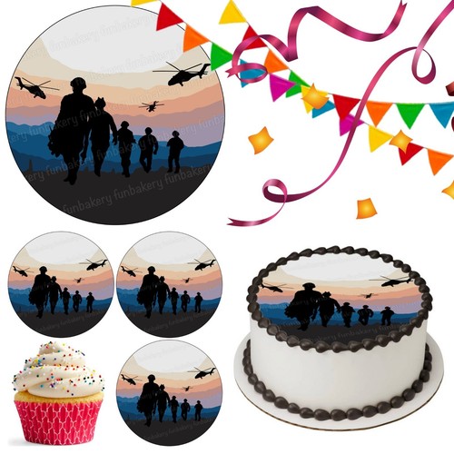 Cake topper soldato - , militare