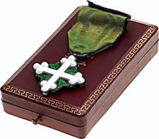 ITALIA REGNO ORDINE DEI SANTI MAURIZIO E LAZZARO -  DA CAVALIERE - IN ASTUCCIO