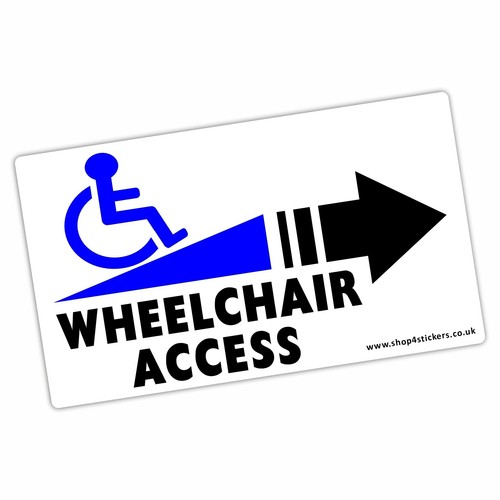 Cartello accesso sedia - accesso,