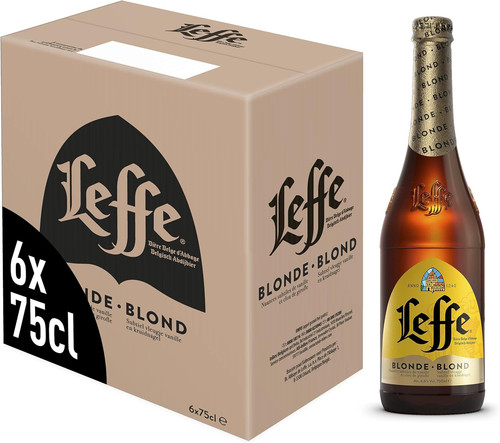 Leffe blonde birra - leffe, blonde,