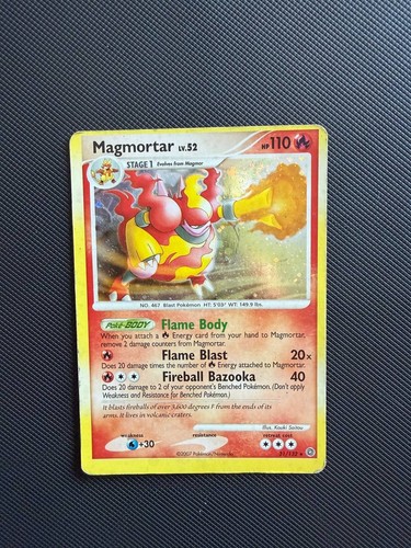 Pokémon magmortar 52 sw - pokémon, lv.52