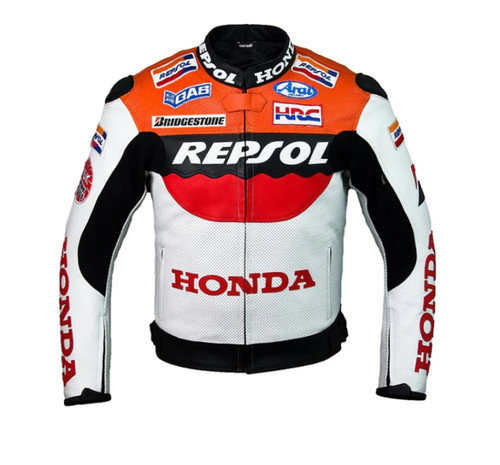 Giacca pelle honda repsol - honda,
