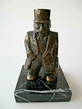 Franz Borghese "Senza titolo", multiplo in bronzo firmato sulla valigia