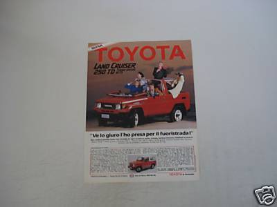 Advertising pubblicità 1986 - pubblicità,