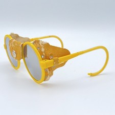 YELLOW SUNGLASSES SKI VINTAGE
