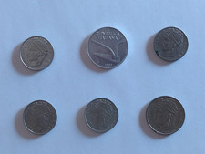 SET MONETE RARE LIRE ITALIANE SPECIALI 10 LIRE+50 LIRE+100 LIRE  ANNI 1985-1999