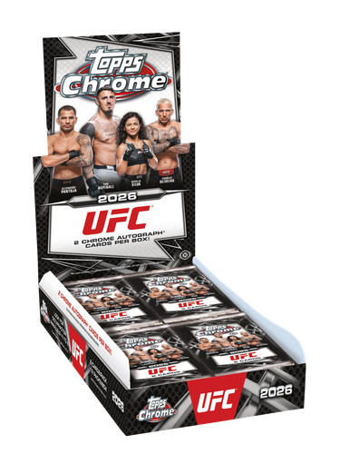 2026 topps chrome - topps, ufc