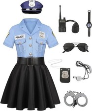 Polizia Costume Bambina