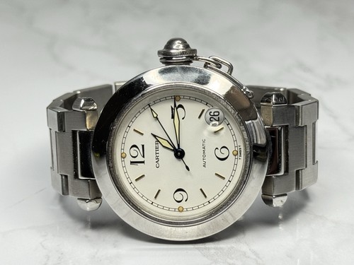 Cartier pasha stainless - cartier,