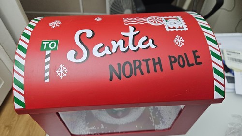 Casetta babbo natale luminosa - babbo,