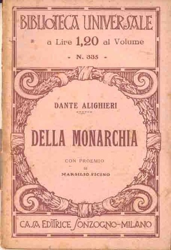Della monarchia dante - della,