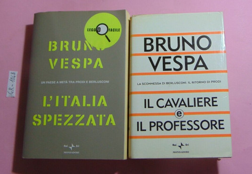 Lotto libri bruno vespa - lotto,