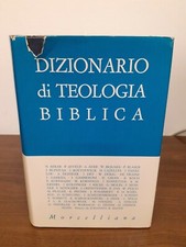 DIZIONARIO DI TEOLOGIA BIBLICA