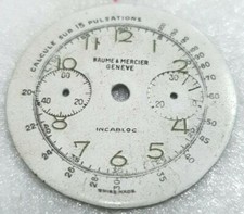 BAUME & MERCIER Quadrante Cronografo Medicale Landeron  33mm Chronograph Dial