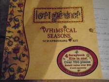 Kit scrapbooking Lori Gardner 2005 stagioni stravaganti nuovo
