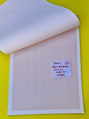 Carta millimetrata album con - millimetrata,