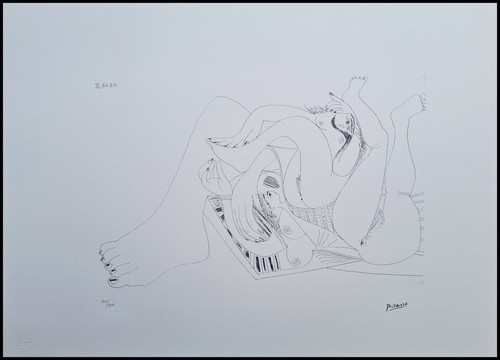 Pablo picasso two women - pablo,
