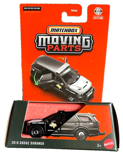 Matchbox 2018 dodge durango - matchbox,