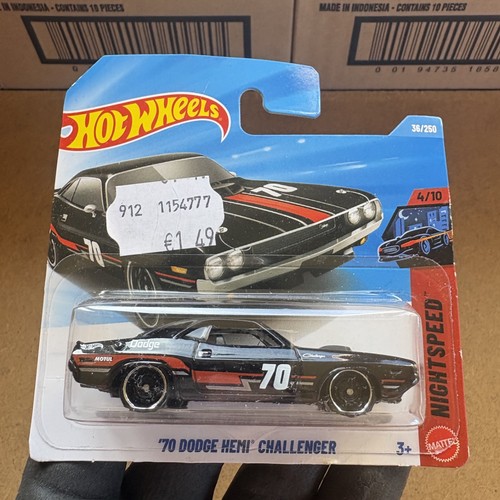 Hot wheels dodge hemi - wheels, '70