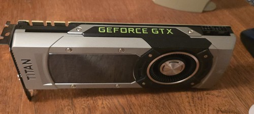 Evga geforce gtx titan - gtx, 6