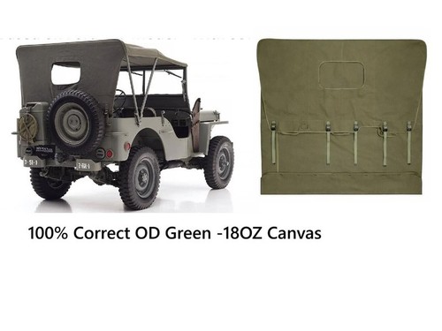 Soft top estivo per - , willys